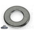 G.L. Huyett Flat Washer, Fits Bolt Size 3/8" , Steel Zinc Plated Finish FTWU-0375